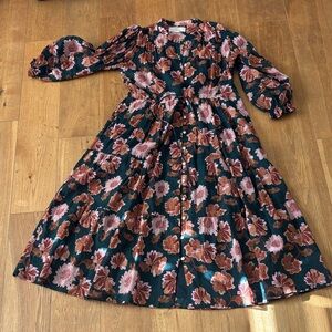 Trovata Floral Patterned Dress
